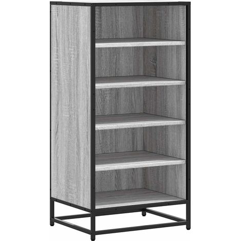 Maison Exclusive - Scarpiera Grigio Sonoma 48x38x97,5 cm in Legno Multistrato