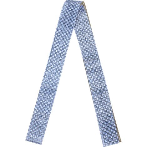 Ruban diamant strass adhésif décoratif autocollant bande art bricolage décoration bleu fusion chaude (1/5)