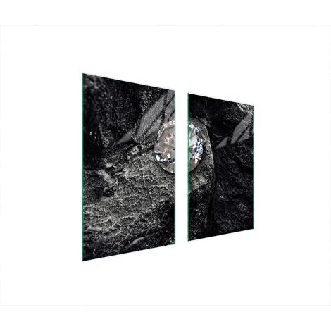 PIASTRA PROTETTIVA IN VETRO PER STUFA 75x52 DIAMOND (1/5)