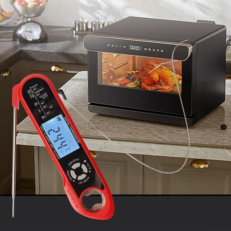 Thermomètre à viande numérique avec double sonde pour barbecue et (1/5)