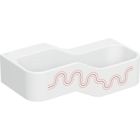 Geberit Bambini jeu et lavabo, L:90cm, 2 places de lavage, bassin