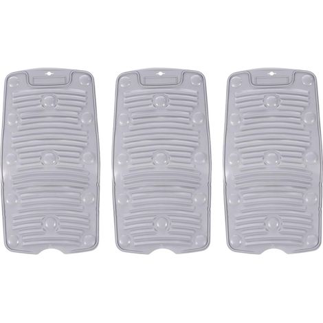 Lot de 3 Planches à Laver Pliables en Silicone Antidérapant 3 Pièces Outil de Lavage Ménager Polyvalent pour Vêtements Planche à Linge Sécurisée et Compacte pour Usage (1/5)