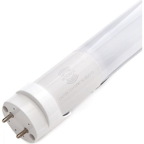 Tube LED T8 18W 1 800Lm 6000ºK 120Cm Capteur de Proximité Micro-Ondes 40 000H [SC-T8-06F-120-O-CW]
