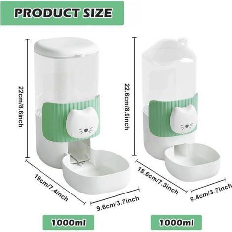 Abreuvoir pour lapin,hamster et cochon d'Inde-Bouteilles d'eau suspendues sans goutte pour animaux de DISTRIBUTEUR D'ALIMENT (1/4)