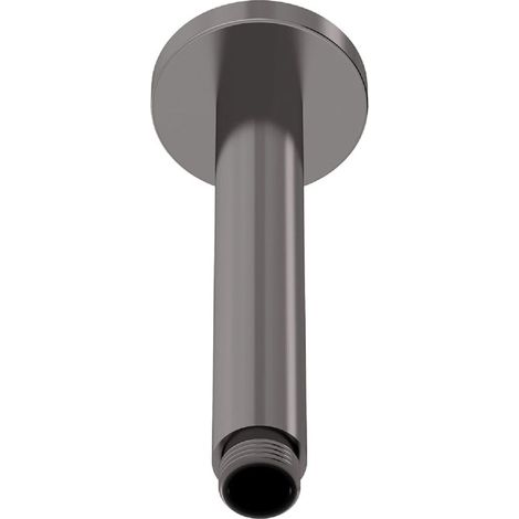 Nuie Round Ceiling Mounted Shower Arm 150mm Length - Brushed Pewter (1/2)