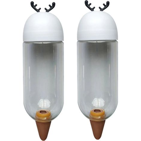 2-piece 500ml automatic watering system, self-watering drip irrigation for indoor gardens, flower and plant watering, spike and dripper device (1/5)