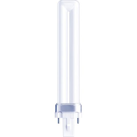 Lampadina dimmerabile basso consumo G23 PL-S (9W 6500K 600lm) IP20 16,5x1,65cm bianco (1/2)