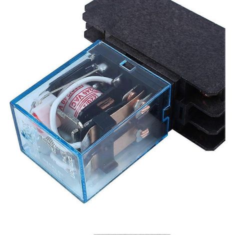 Relais à bobine 220 V CA 10 A DPDT LY2NJ HH62P HHC68A-2Z neuf avec embase
