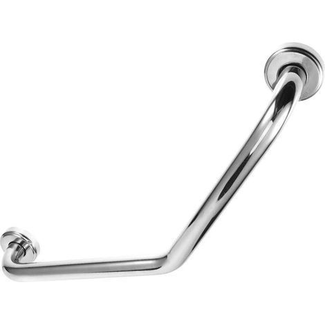 Barre d'appui de salle de bain, 500 mm en acier inoxydable, barre d'appui de sécurité antidérapante, porte-serviette, barre de douche, poignée d'appui pour les personnes âgées, handicapées (1/5)
