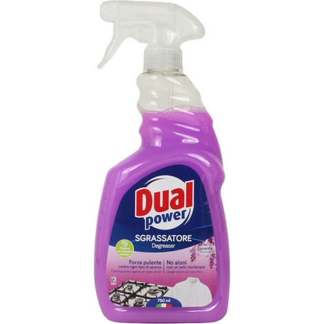 Spray sgrassante universale dual power formula alcalina 750ml