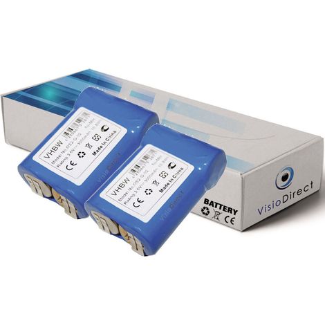 Lot de 2 batteries pour AEG Junior 3000 outils sans fil 3000mAh 3.6V (1/2)