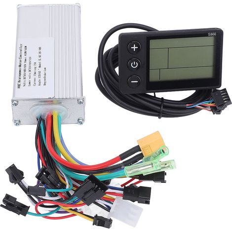 GARRYFIZH Kit contrleur sans balais 36/48/60V 450/500W, avec écran S866 (1/5)