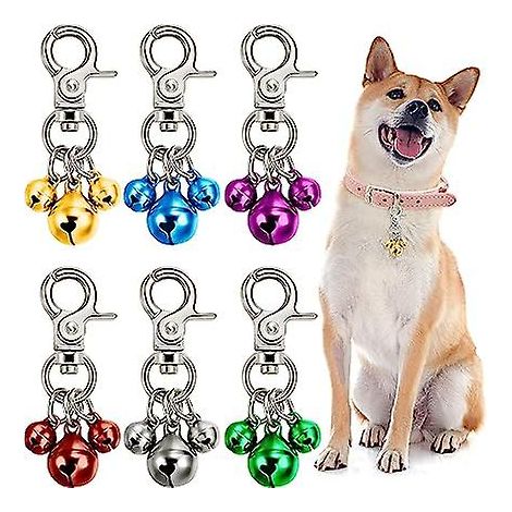 Lot de 12 breloques clochette pour colliers et porte-clés pour chiens (1/5)