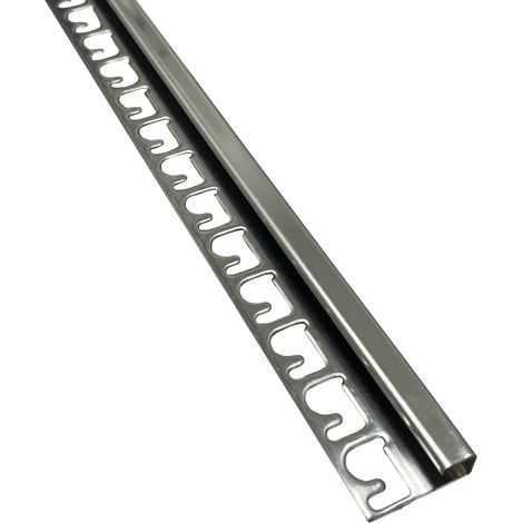 Profilo Rivestimento Prosquare Acciaio Inox Lucido – 12,5 mm