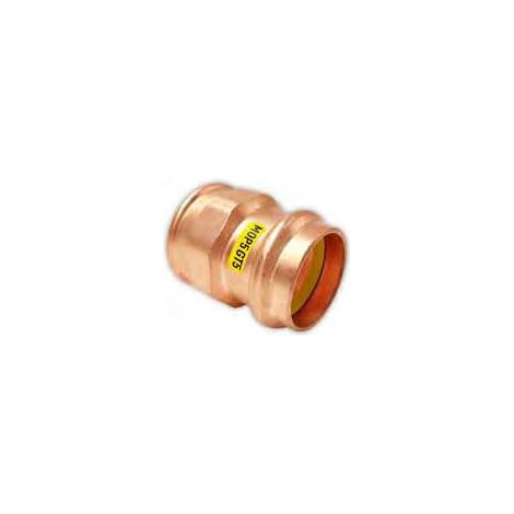 690 GU Manicotto misto filetto F ø22x1/2" AESP.UNIKO GAS 690102022GU - -  RACCORDERIE METALLICHE - - (1/2)