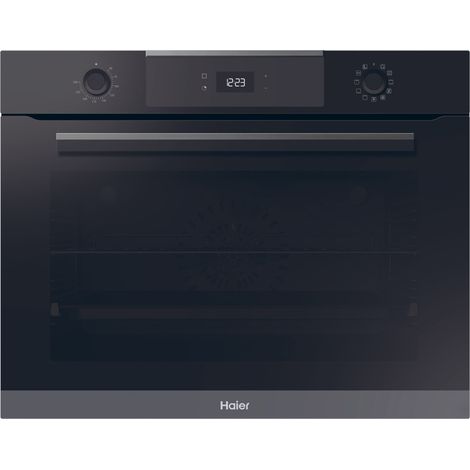 Haier HW075SM6E3B 90 L 3400 W Nero, Acciaio inox (1/4)