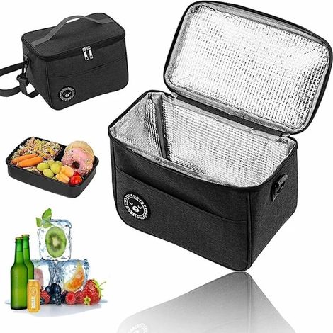 Sac isotherme repas lot de 1 portable contenant alimentaire isolé (1/5)