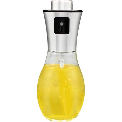 200 ml, vaporisateur d'huile, en acier inoxydable anti-fuites, 1 pièce, rechargeable, pratique