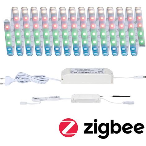 Paulmann 78885 Ruban LED (Base) avec connecteur mâle 24 V 5 m RVBB 1 set (1/5)