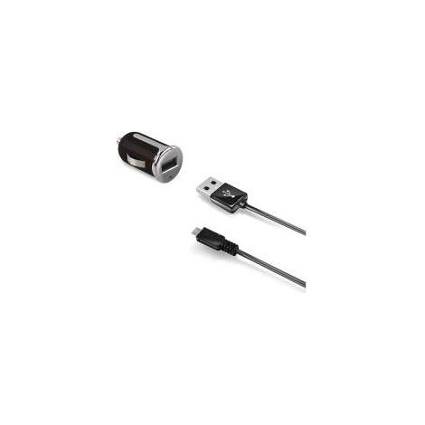 Celly CCUSBMICRO chargeur d'appareils mobiles Noir, Argent Auto