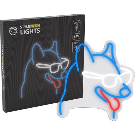 Luces de neón estilo Manta SNL69MT PERRO CON GAFAS (1/3)
