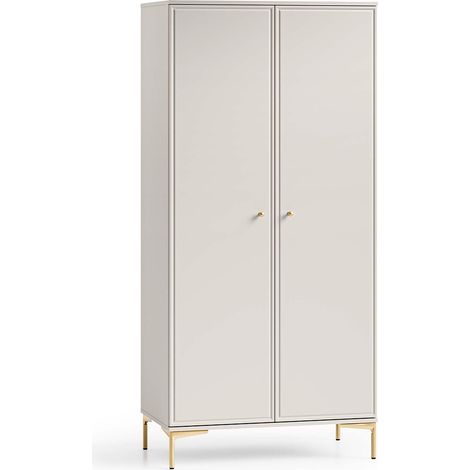 Armoire 2 portes Sélène Cachemire (1/5)