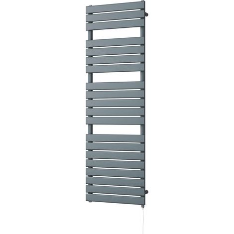 Typhoon - Anthracite Electric Towel Rail H1564mm x W500mm 600w Standard (1/3)