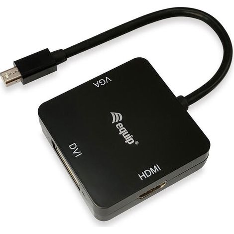 ADAPTADOR MINI DISPLAYPORT  THUNDERBOLT  A  HDMI DVI VGA (1/4)