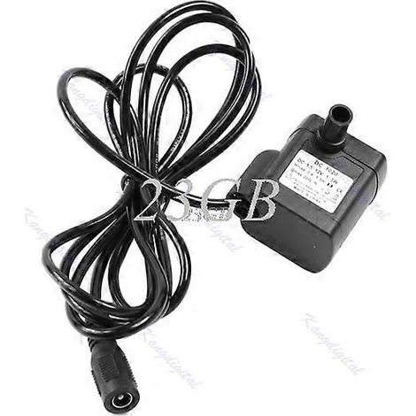 Pompe à eau submersible USB 3,5 V - 9 V CC 3 W pour aquarium, fontaine et bassin