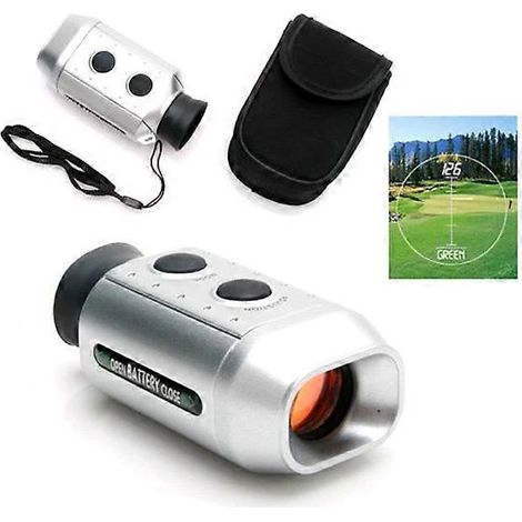 Jumelles de golf télémétriques numériques 7X de poche avec étui (1/3)