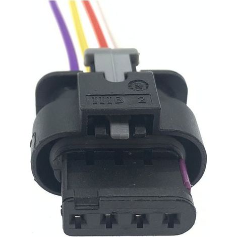 872-617-541 est un connecteur à prise unique pour les injecteurs de carburant/capteurs de collision Volkswagen et Audi (DJ7042-1.2-11/21).