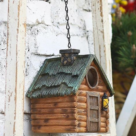 Nid suspendu pour perroquet, maison pour oiseaux, nid d'oiseau, cage à œufs pour l'extérieur (1/4)