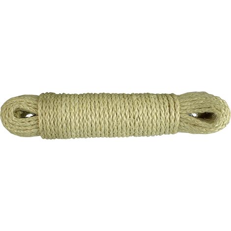 Corda multiuso Ø 5 mm. in Sisal 30 mt.