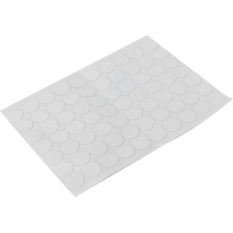 Ruban adhésif double face transparent rond sans couture en acrylique, 70 pièces, adhésif à pastilles, adhésif créatif, petit film autocollant résistant à l'eau, pour la fixation. (1/5)