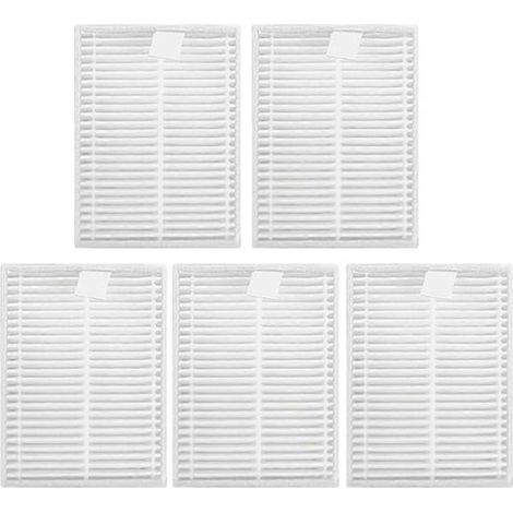 Pour Roborock Q7 M5 M5+/Q7 L5/Q7 L5+aspirateur filtre HEPA - accessoires de filtres kit accessoires de filtres kit 5 pièces (1/5)