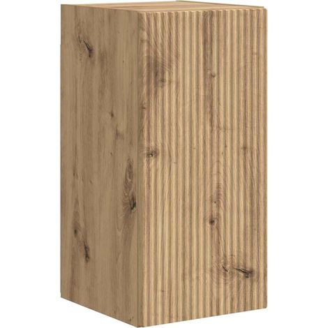 Maison Exclusive - TV-Wandschrank Wandmontiert Kunsthandwerk Eich