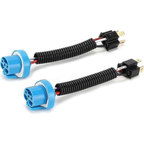 12V-24V Universal-Scheinwerferadapter mit H4-Stecker auf 9007-Buchse für einfache Installation, Ausgabe 0618