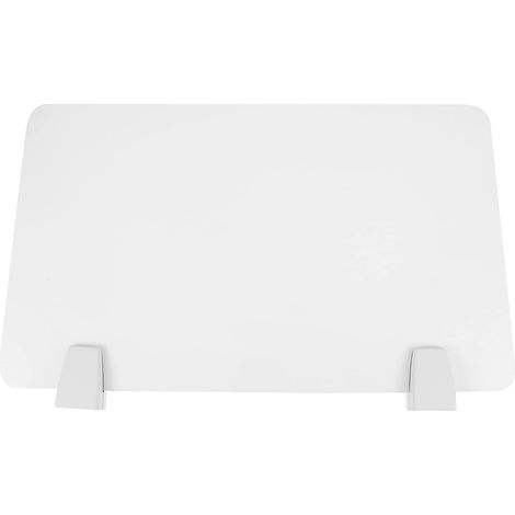 Déflecteur de test en plastique blanc pour bureau