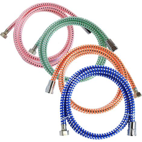 Trade Shop - LEBENSMITTEL FÜR DOCCIA DA 1.5 MT LACCICE IN PVC COLORATO CABINA DOCCIA -
