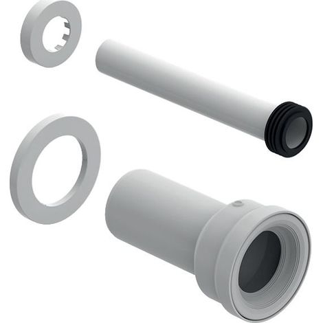 Geberit Anschlussset Bambini, 90mm, 85-102mm, PP, Weiß, 152408001 (1/5)