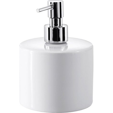 Lineabeta - Distributeur de savon rond Saon blanc 500 ml