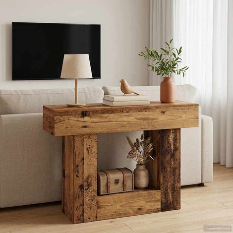 vidaXL Bois ancien 101 x 30 x 74 cm