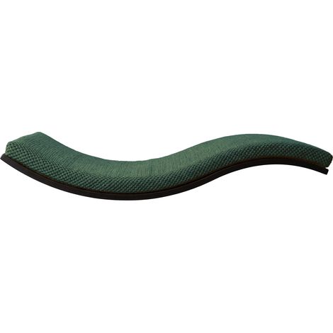 Estantería de madera para gatos Wave de 95 cm, color verde botella Lewa (1/5)