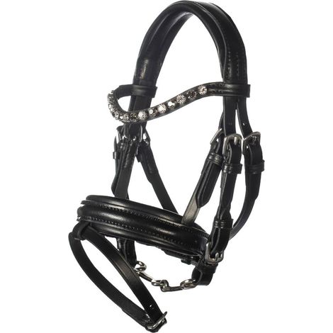 Taglia unica, nero: Briglia per cavallino giocattolo hobby horse (1/2)