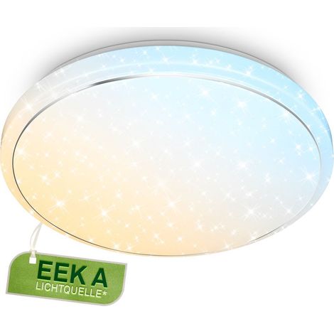 Star A Deckenlampe Ø48 cm - 19,5W, 4450lm, LED, mit EEKA Lichtquelle, Dimmbar, Fernbedienung, CCT, Weiß