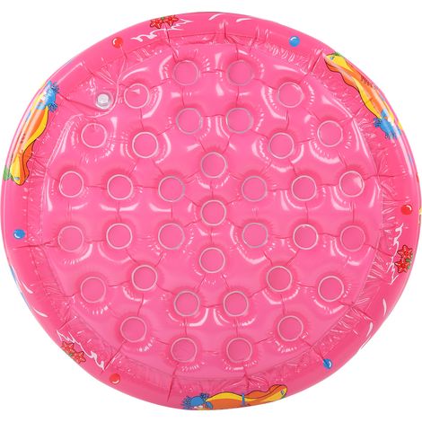 Piscine Gonflable Bébé 150 cm Rose - Jeu d'Été pour Enfants, Intérieur Extérieur (1/5)