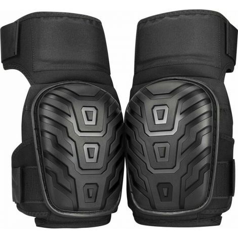 Professional work knee pads with robust gel cushioning and adjustable anti-slip grips, perfect for work and gardening. (1/5)