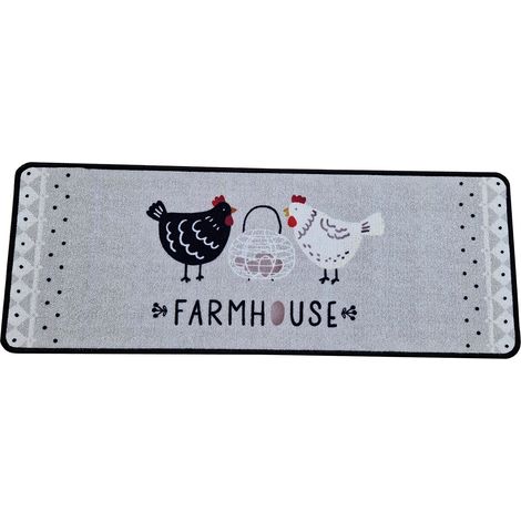 Tapis décoratif Farmhouse 40 x 60 cm