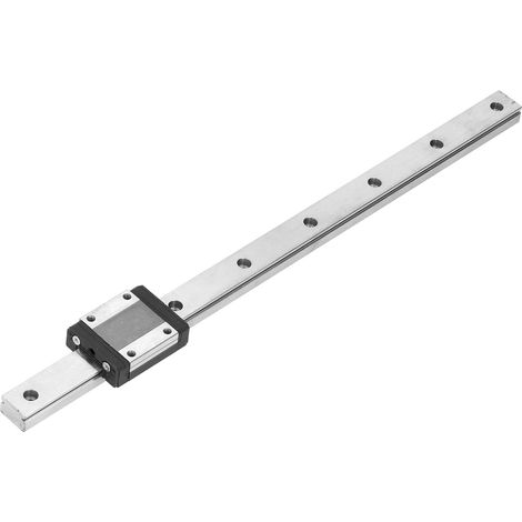 Glissière linéaire MGN15, rail de guidage de précision 300mm pour automatisation industrielle, coulisseau à mouvement linéaire (1/5)