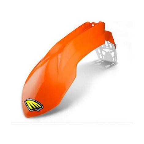 Garde Boue Avant KTM - Orange / Blanc